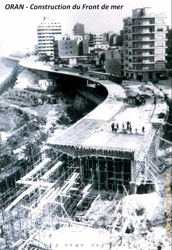 Oran - Boulevard Front de Mer - Extension en construction.jpg